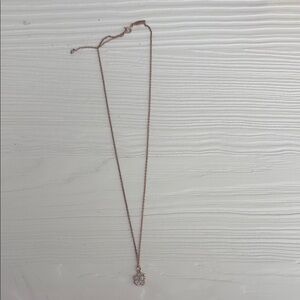 DISNEY Rose Gold Pendant Necklace